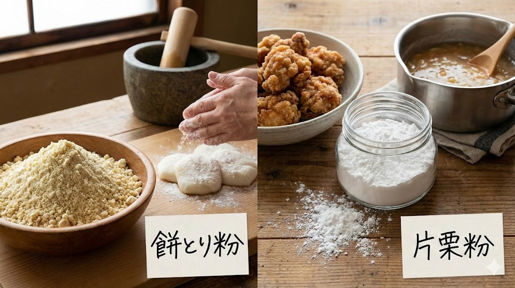 餅とり粉 代用